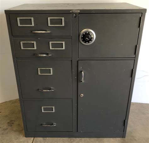 vintage cole metal storage cabinet